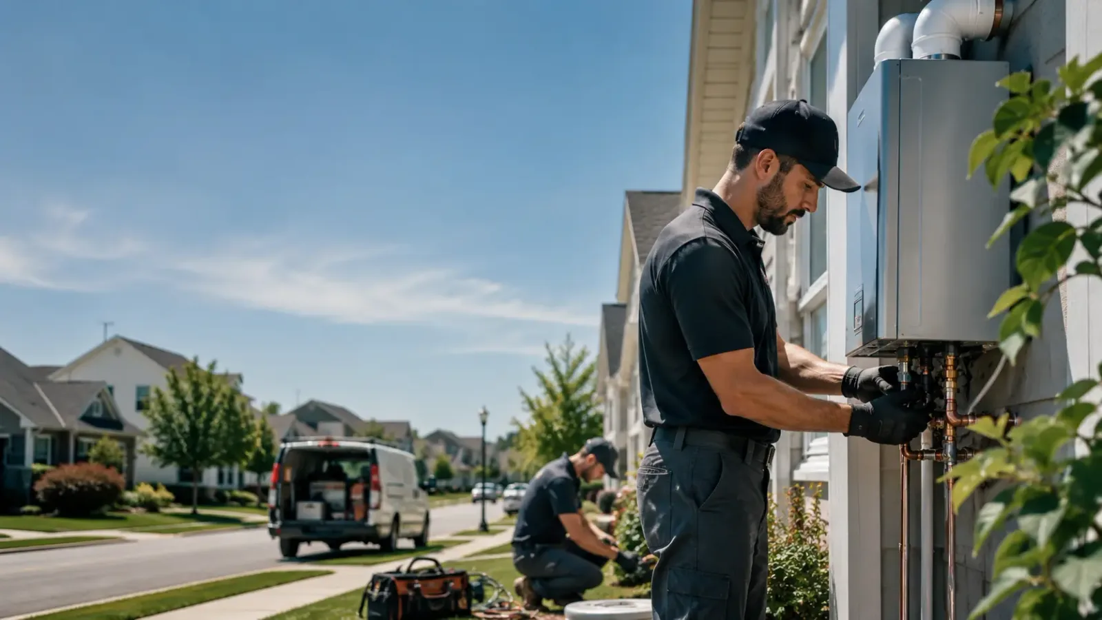 Tankless Water Heater Installation in Barling, AR